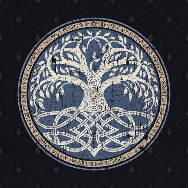 Tree of Life Yggdrasil Norse Pagan Viking Mythology by Blue Pagan